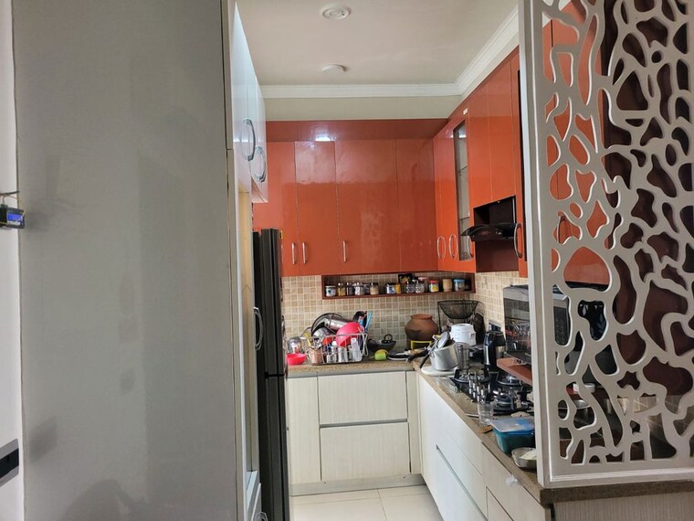 Kitchen, central-park-flower-valley 3 Bedroom 1230 Sq.Ft. Builder Floor In Sohna Sector 33 Gurgaon 10084792