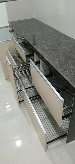 Staircase in 2 BHK Apartment at Nerul Sector 25 – for Rent