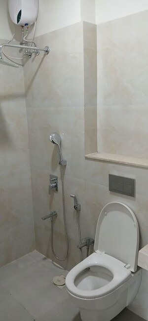 Bathroom in 2 BHK Apartment at Nerul Sector 25 – for Rent