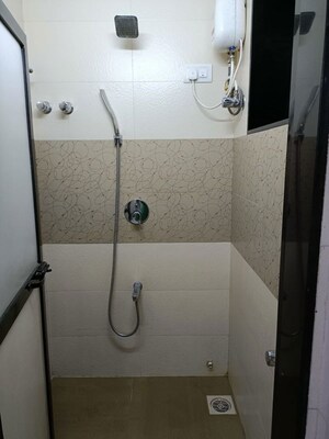 Bathroom in 2 BHK Apartment at Om Shiv Darshan Apartment, Cbd Belapur Sector 15 – for Rent
