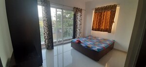 Bedroom in 3 BHK Apartment at Skywards Nirvana, Hadapsar – for Rent