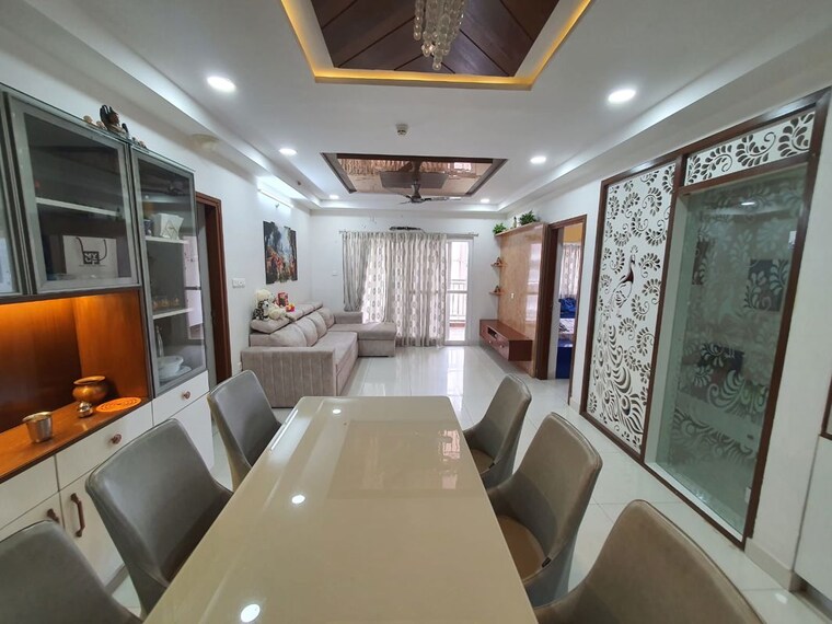 Living Room, my-home-avatar 3 Bedroom 1834 Sq.Ft. Apartment In Gachibowli Hyderabad 10084863