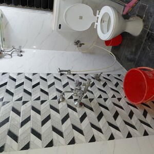 Bathroom in 1 RK Apartment at Gokuldham Complex, Goregaon East – for Rent