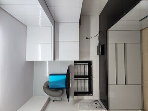 Kitchen in 3 BHK Apartment at Hegde Nagar – for Sale