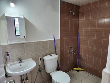 Bathroom in 3 BHK Apartment at Hegde Nagar – for Sale