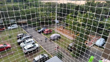 Balcony in 3 BHK Apartment at Hegde Nagar – for Sale