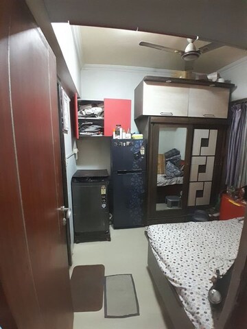 Living Room in 1 RK Apartment at Heena Gokul Crescent, Andheri East – for Sale
