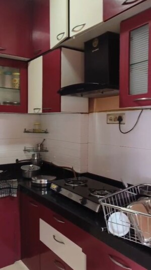 Kitchen in 1 BHK Apartment at Stella Building, Sakinaka – for Rent