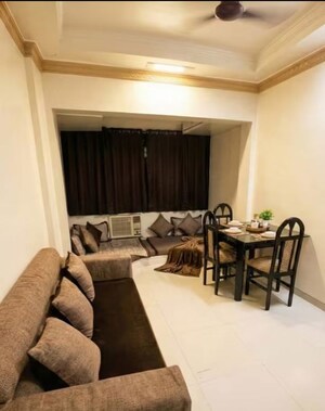 Living Room in 1 BHK Apartment at Andheri West – for Rent