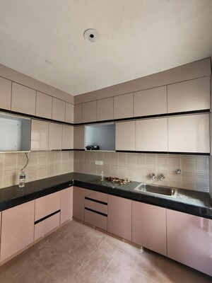 Kitchen in 3.5 BHK Apartment at UPAVP Bhagirathi Enclave, Raebareli Road – for Rent