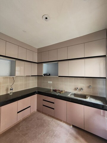 Kitchen in 3.5 BHK Apartment at UPAVP Bhagirathi Enclave, Raebareli Road – for Rent