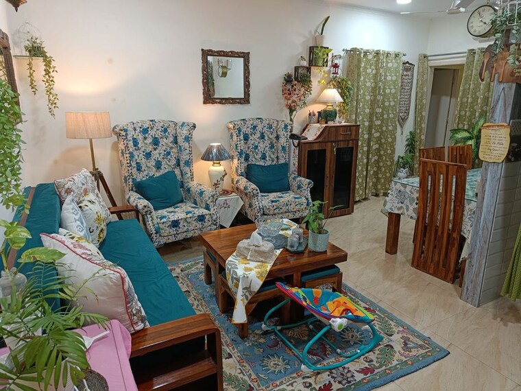 Living Room, gaur-atulyam 2 Bedroom 1040 Sq.Ft. Apartment In Omicron I Greater Noida Greater Noida 10085050