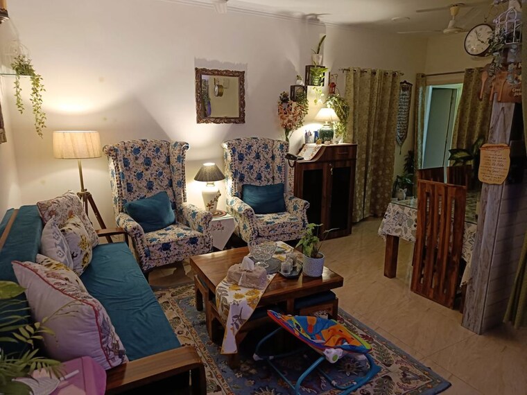 Living Room, gaur-atulyam 2 Bedroom 1040 Sq.Ft. Apartment In Omicron I Greater Noida Greater Noida 10085053