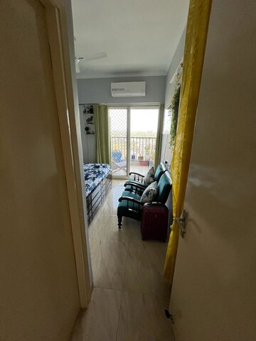 Building Lobby in 2 BHK Apartment at Gaur Atulyam, Omicron I Greater Noida – for Rent