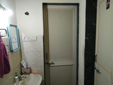Bathroom in 1 BHK Apartment at G K Daffodils Housing Society, Pimple Saudagar – for Rent