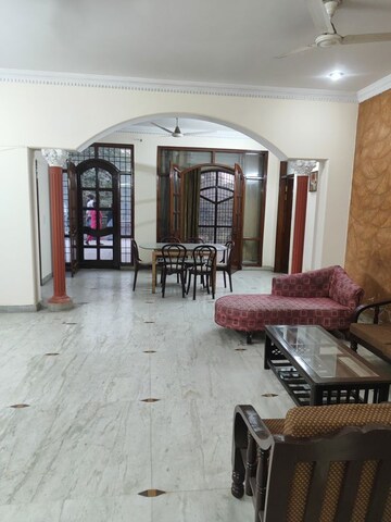 Living Room in 1 RK Independent House at RWA Apartments Sector 51, Sector 51 – for Rent