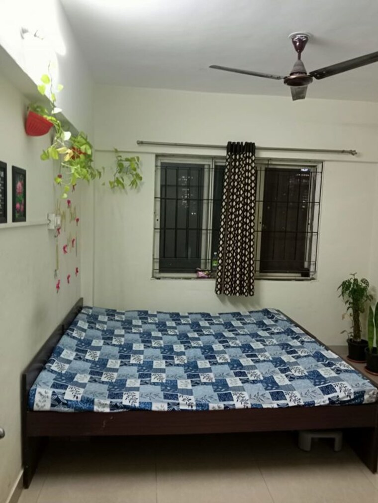 Bedroom, neo-classicism 3 Bedroom 1500 Sq.Ft. Apartment In Bopodi Pune 10085076