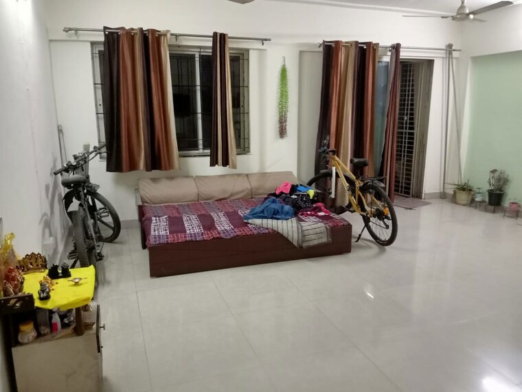 Bedroom, neo-classicism 3 Bedroom 1500 Sq.Ft. Apartment In Bopodi Pune 10085076