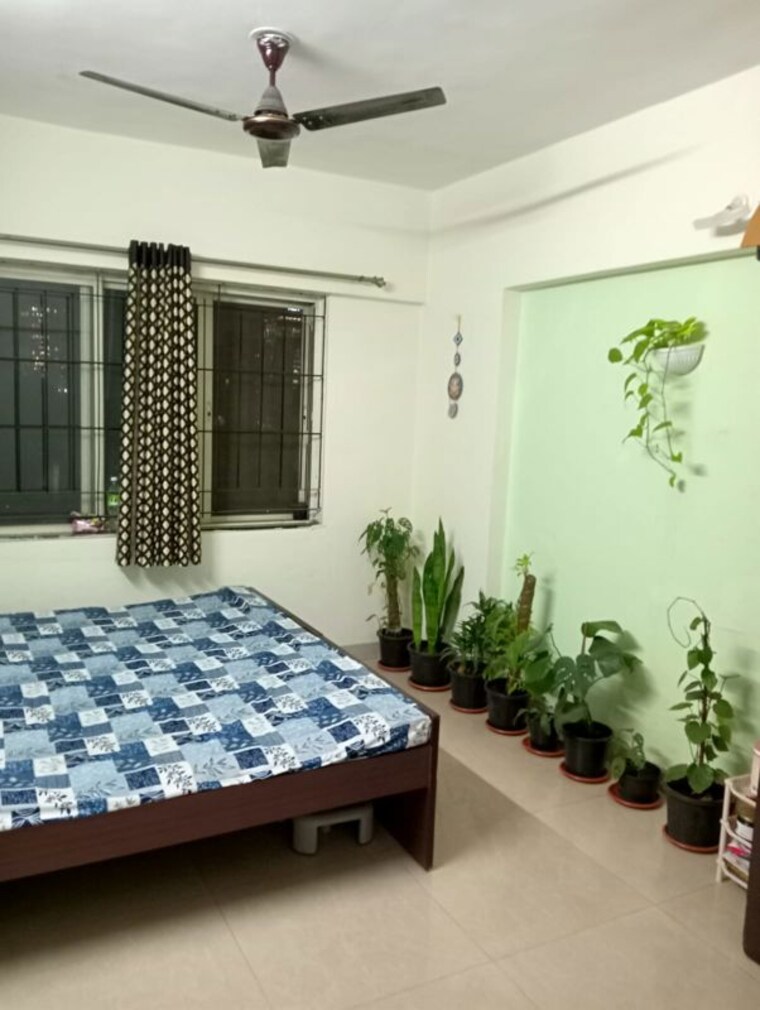 Bedroom, neo-classicism 3 Bedroom 1500 Sq.Ft. Apartment In Bopodi Pune 10085076