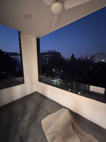 Balcony in 3 BHK Builder Floor at Sushant Lok 3, Sector 57 – for Rent