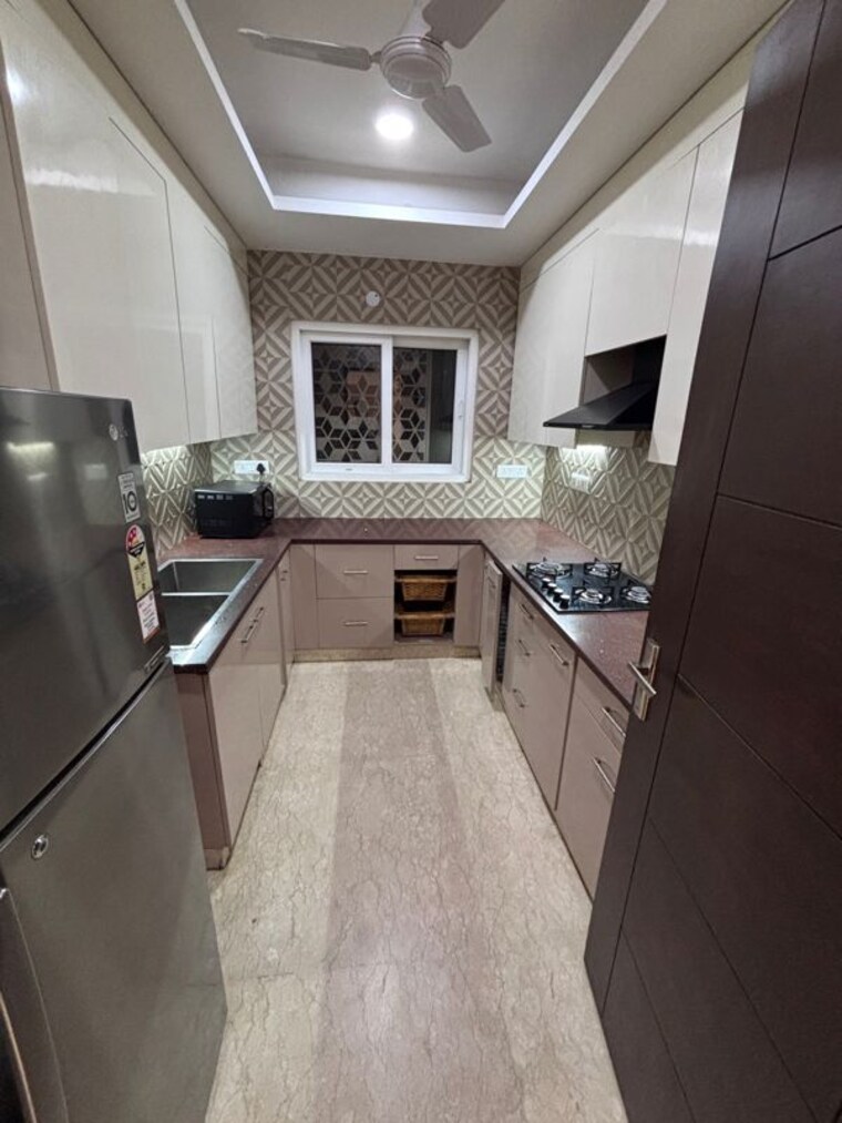 Kitchen, sushant-lok-3 3 Bedroom 2000 Sq.Ft. Builder Floor In Sector 57 Gurgaon 10085073