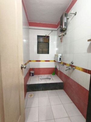Bathroom in 2 BHK Apartment at Raviraj Heritage, Bopodi – for Rent
