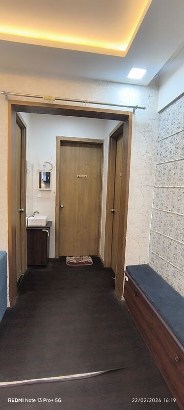 Building Lobby in 2 BHK Apartment at Rama Fusion Towers, Hinjewadi – for Rent