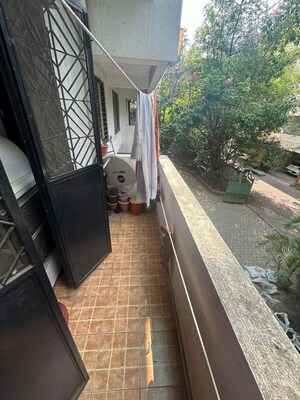 Balcony in 2 BHK Apartment at Shah Gagan Garima Bopodi, Bopodi – for Rent