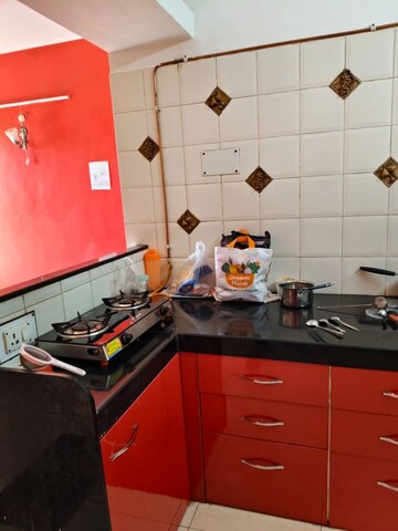 Kitchen in 2 BHK Apartment at Oriental Gold Apartment, Aundh – for Rent