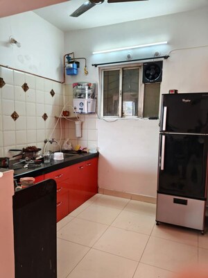 Kitchen in 2 BHK Apartment at Oriental Gold Apartment, Aundh – for Rent