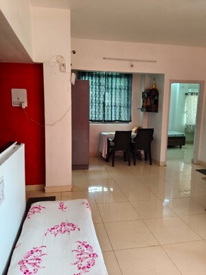 Master Bedroom in 2 BHK Apartment at Oriental Gold Apartment, Aundh – for Rent