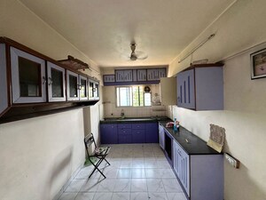 Kitchen in 2 BHK Apartment at Kumar Padmalaya, Aundh – for Rent