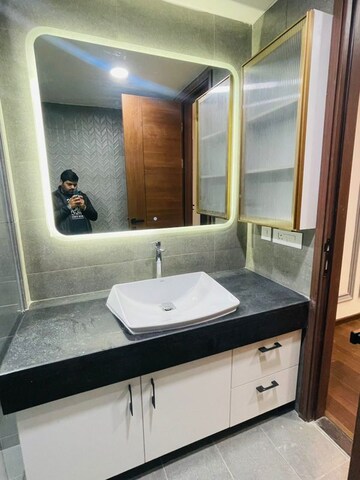 Kitchen in 3 BHK Apartment at Krisumi Waterfall Suites, Sector 36a – for Rent