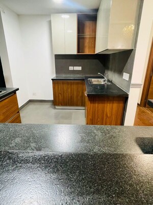 Living Room in 3 BHK Apartment at Krisumi Waterfall Suites, Sector 36a – for Rent