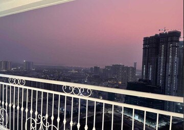 Balcony in 3 BHK Apartment at Prestige Beverly Hills, Kokapet – for Rent