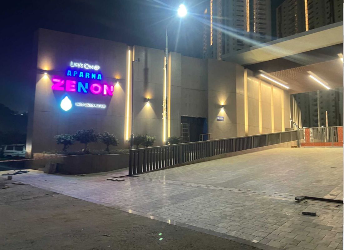 3 BHK + Pooja Room Apartment For Rent in Aparna Zenon