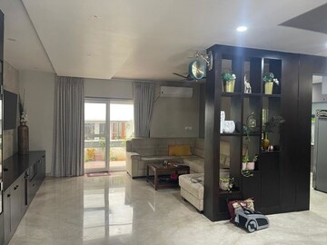 Living Room in 4 BHK Villa at Magna Majestic Meadows, Osman Nagar – for Rent