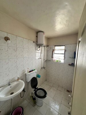 Bathroom in 2 BHK Apartment at Shah Gagan Garima Bopodi, Bopodi – for Sale