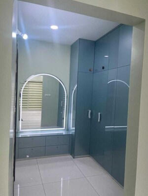 Bathroom in 4 BHK Villa at Rajapushpa Green Dale, Tellapur – for Rent