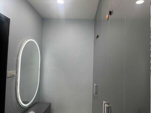 Bathroom in 4 BHK Villa at Rajapushpa Green Dale, Tellapur – for Rent