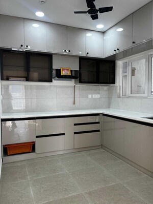 Kitchen in 3 BHK Apartment at Prestige Beverly Hills, Kokapet – for Rent