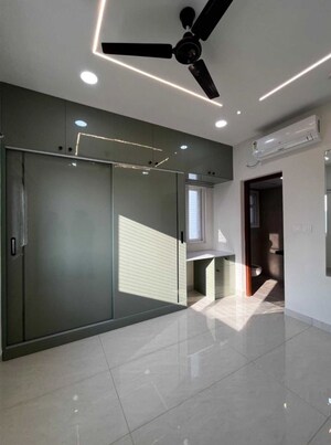 Building Lobby in 3 BHK Apartment at Prestige Beverly Hills, Kokapet – for Rent