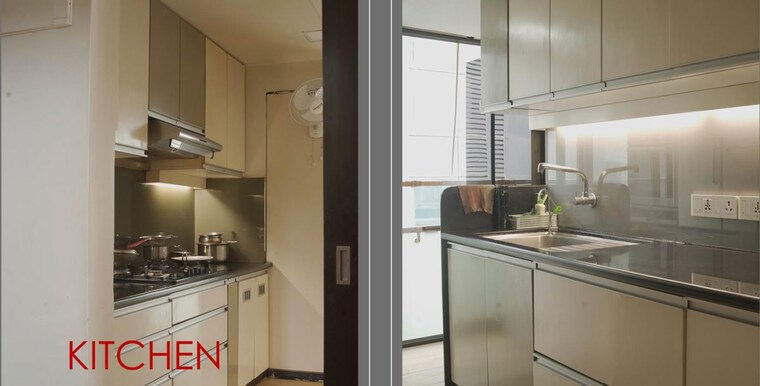 Kitchen, lalani-fairmont 4 Bedroom 3800 Sq.Ft. Apartment In Khar West Mumbai 10080099