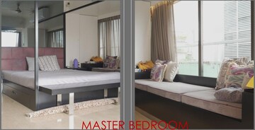 Bedroom in 4 BHK Apartment at Lalani Fairmont, Khar West – for Rent