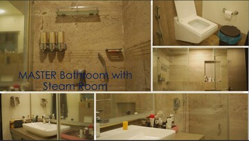 Washroom in 4 BHK Apartment at Lalani Fairmont, Khar West – for Rent