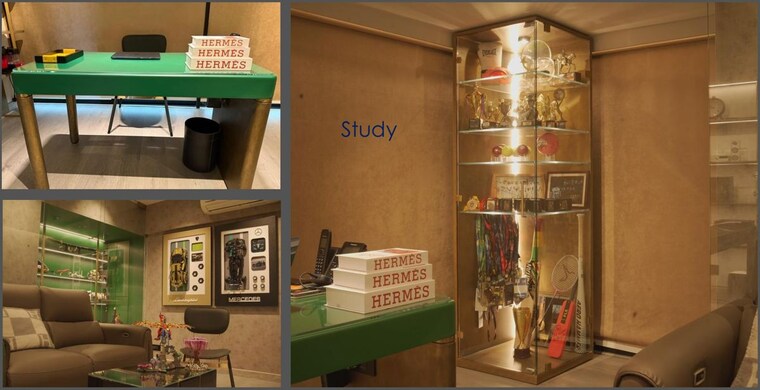 Study Room, lalani-fairmont 4 Bedroom 3800 Sq.Ft. Apartment In Khar West Mumbai 10080099