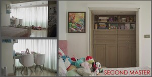 Bedroom in 4 BHK Apartment at Lalani Fairmont, Khar West – for Rent