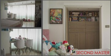 Bedroom in 4 BHK Apartment at Lalani Fairmont, Khar West – for Rent