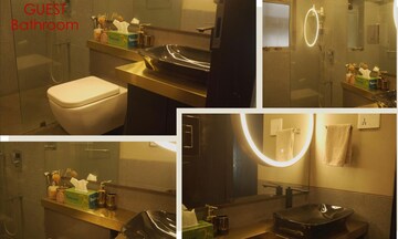 Bathroom in 4 BHK Apartment at Lalani Fairmont, Khar West – for Rent