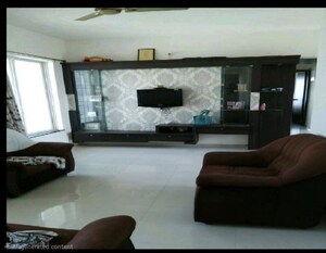 Living Room in 3 BHK Apartment at 33 Keshavkunj, Mundhwa – for Rent